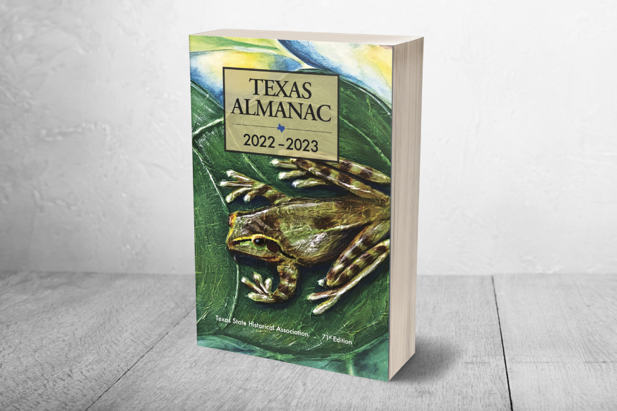 Cover photo of the 2022-2023 Texas Almanac